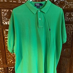 Ralph Lauren green short sleeve polo